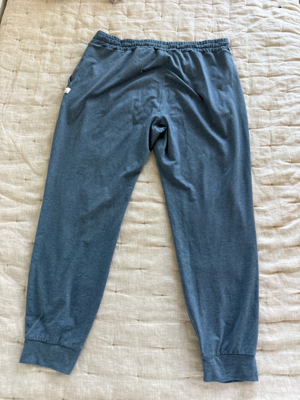 Vuori heather blue performance joggers Size Large - Picture 3 of 11